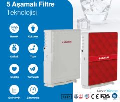 Aqua Slim  Su Arıtma Cihazı 8 LT Tanklı 5 Filtreli - Aquatürk