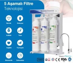 EA Serisi Su Arıtma Cihazı 8 LT Tanklı 5 Filtreli - Aquatürk